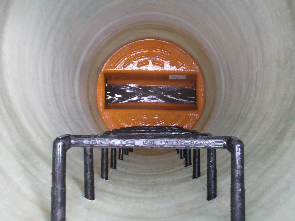 GFK Böden bei Rohrrenovation